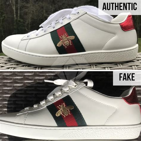 gucci not fake shoe|how to authenticate gucci shoes.